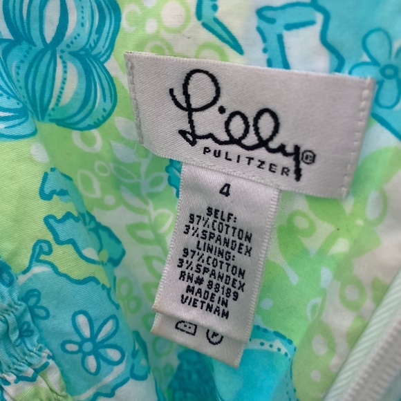 Lily Pulitzer Crab Print Sundress - Picture 2 of 4